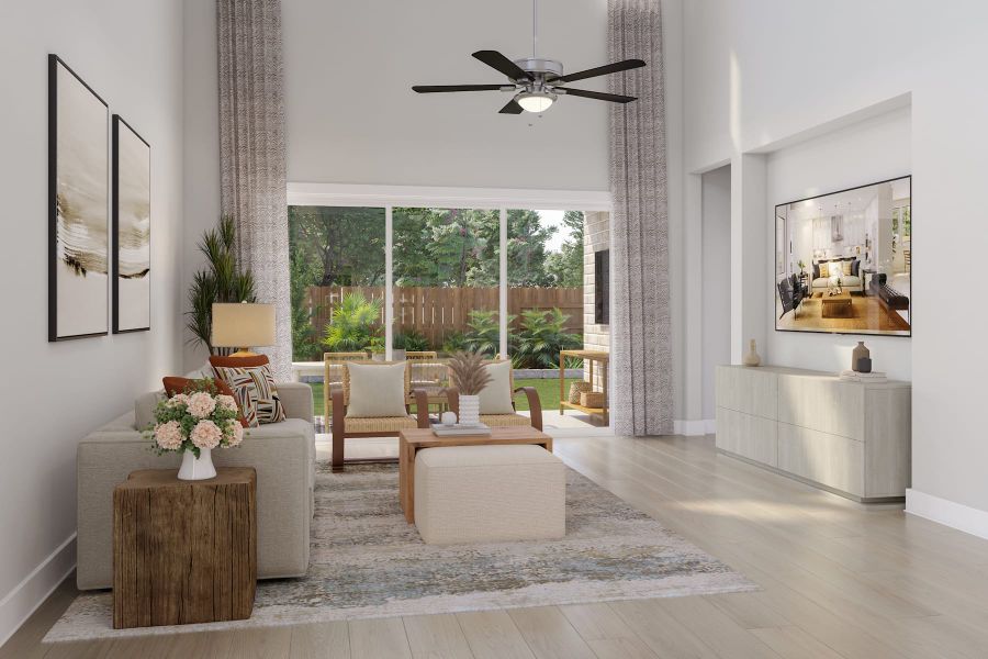 Representative furnished interior of a home built from the Hawk by Tri Pointe Homes in Oakhill Reserve, Tomball (Image 3). Representative furnished interior of a home built from the Hawk by Tri Pointe Homes in Oakhill Reserve, Tomball (Image 3).