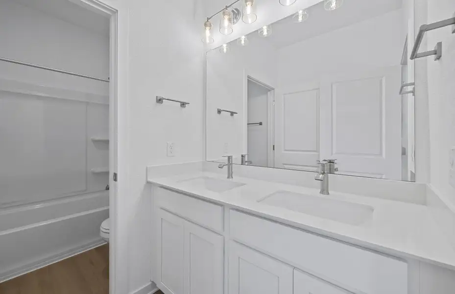 Furnished interior view inside a new home in Woodside, Georgetown (Image 6).