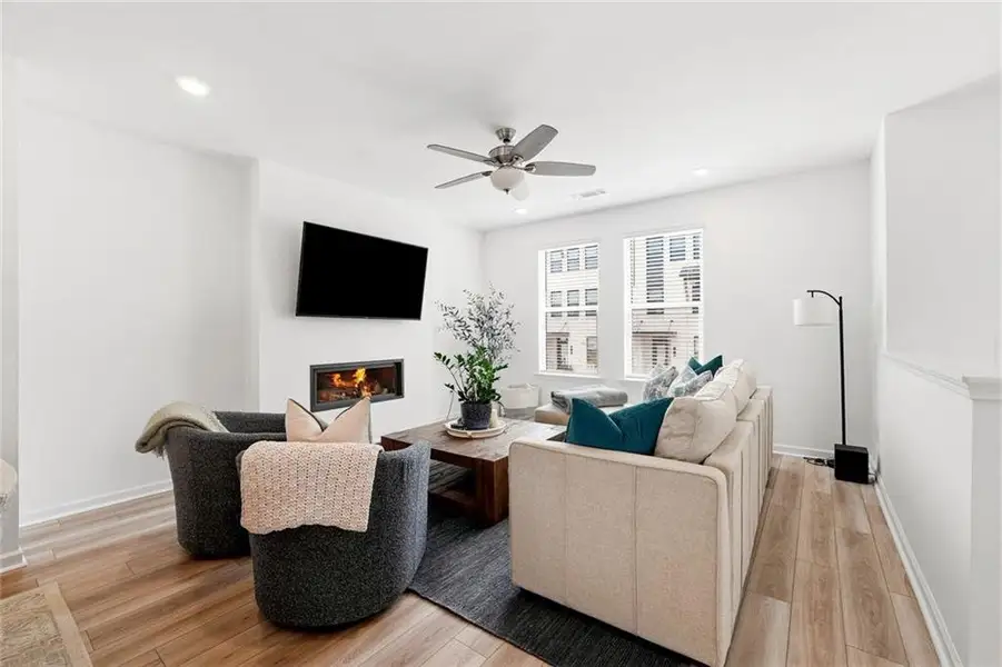 Furnished interior view inside a new home in Henson Square, Lawrenceville (Image 4).