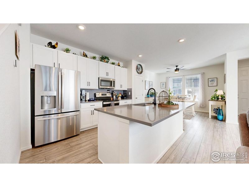 Furnished interior view inside a new home in , Commerce City (Image 34).