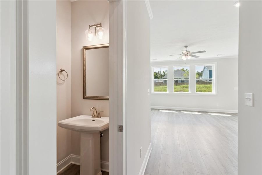 Furnished interior view inside a new home in Tillery Park, Grovetown (Image 5). Furnished interior view inside a new home in Tillery Park, Grovetown (Image 5).