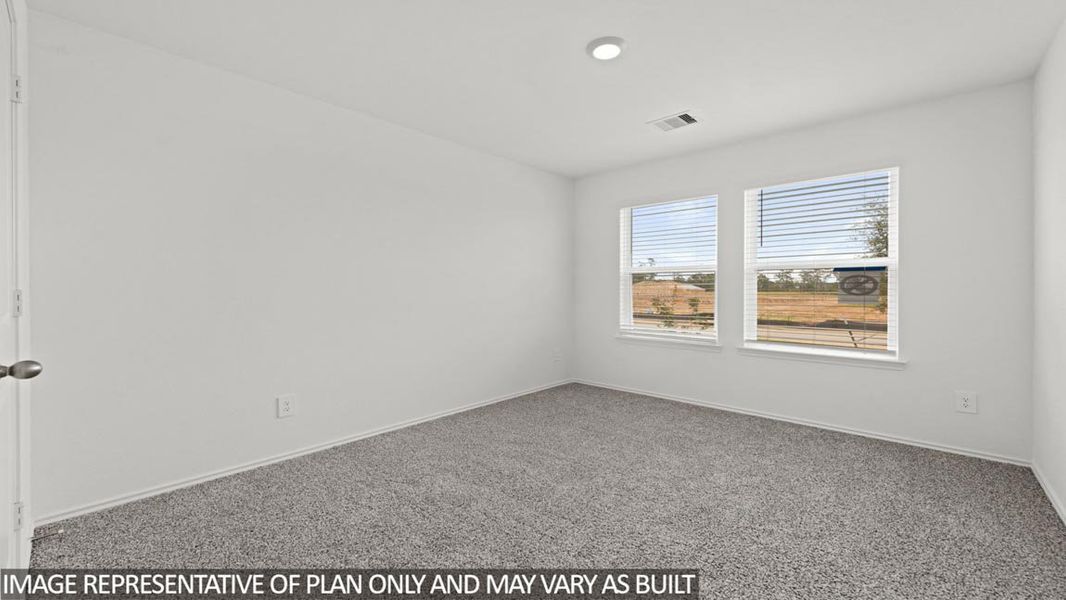 Spacious, unfurnished interior of a new home in Harrington Trails at The Canopies, Splendora (Image 12).
