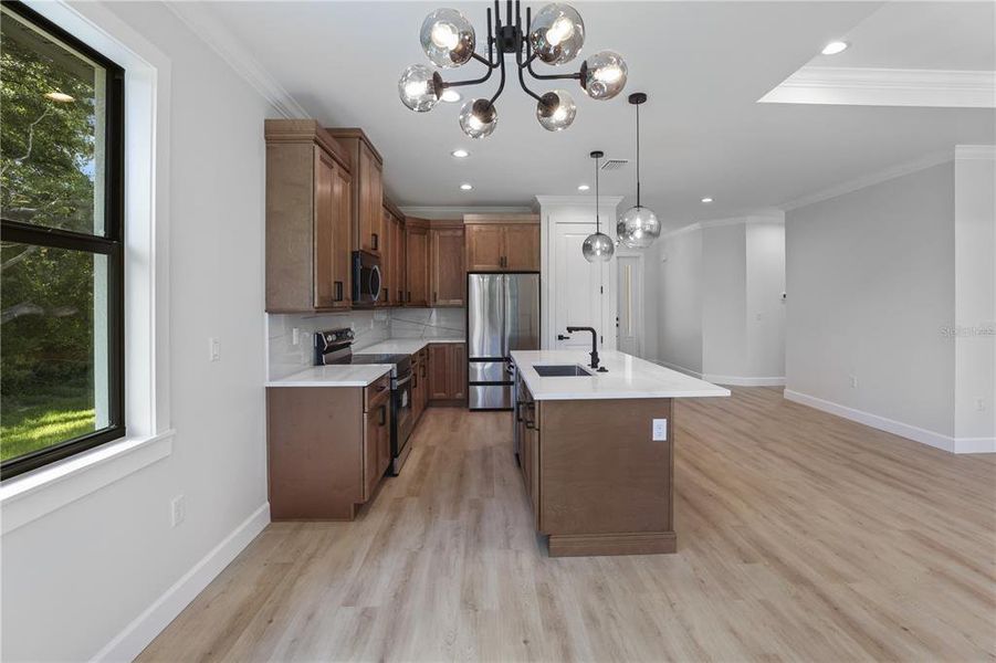 Furnished interior view inside a new home in , Port Charlotte (Image 7). Furnished interior view inside a new home in , Port Charlotte (Image 7).