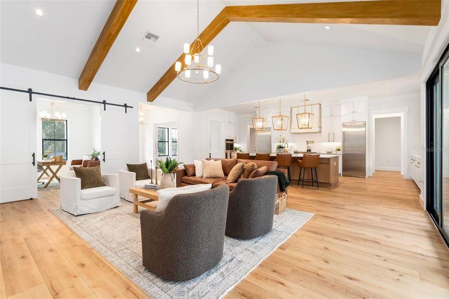 Furnished interior view inside a new home in , Newberry (Image 65). Furnished interior view inside a new home in , Newberry (Image 65).