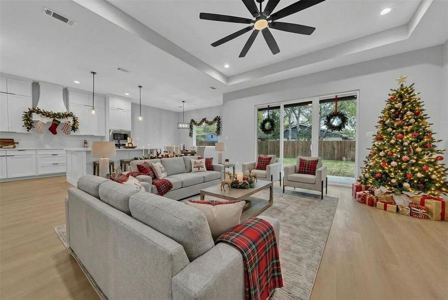 Furnished interior view inside a new home in , Grand Prairie (Image 13). Furnished interior view inside a new home in , Grand Prairie (Image 13).