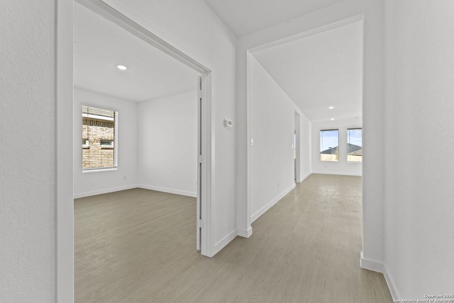 Spacious, unfurnished interior of a new home in Gatehouse: Classic Collection, New Braunfels (Image 17). Spacious, unfurnished interior of a new home in Gatehouse: Classic Collection, New Braunfels (Image 17).