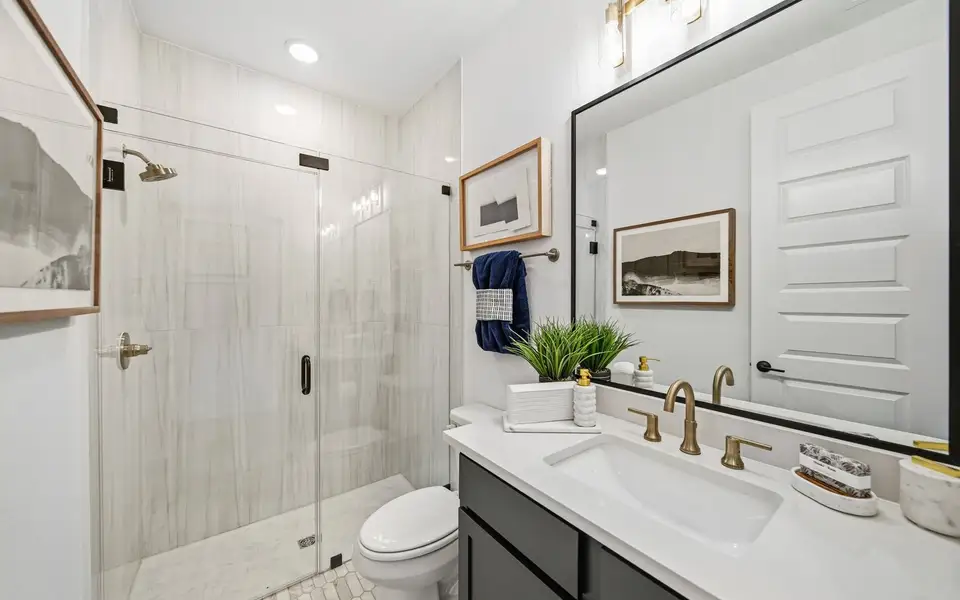 Furnished interior view inside a new home in Midline, Webster (Image 3).