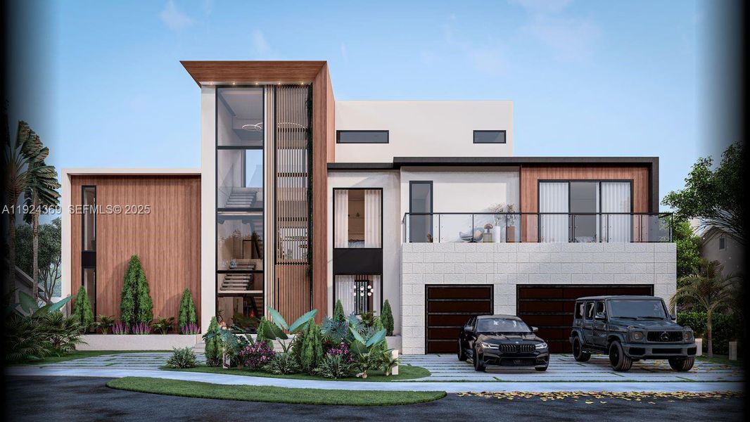 Front exterior of a new home in , Fort Lauderdale, FL, highlighting curb appeal (Image 2). Front exterior of a new home in , Fort Lauderdale, FL, highlighting curb appeal (Image 2).