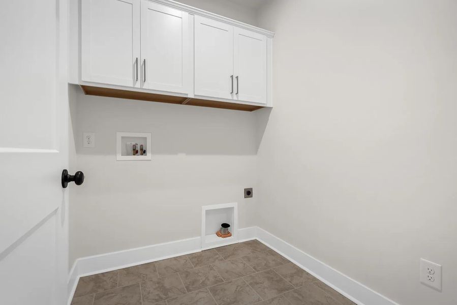 The Dahlia C Laundry Room