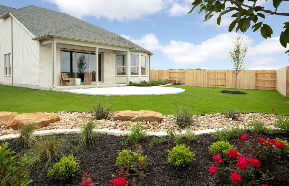 Representative exterior details of a home built from the Hamilton by Pulte Homes in Woodside, Georgetown (Image 3). Representative exterior details of a home built from the Hamilton by Pulte Homes in Woodside, Georgetown (Image 3).