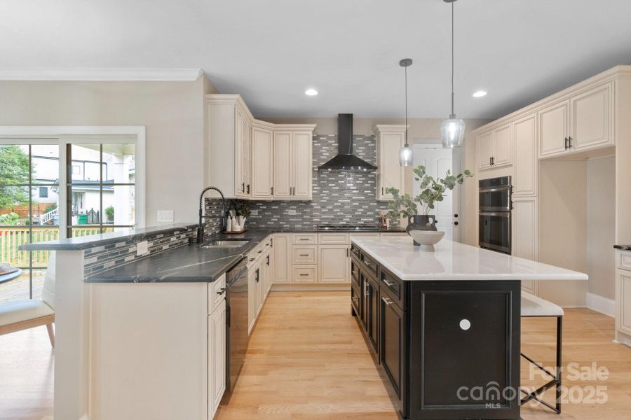 Furnished interior view inside a new home in , Charlotte (Image 27).