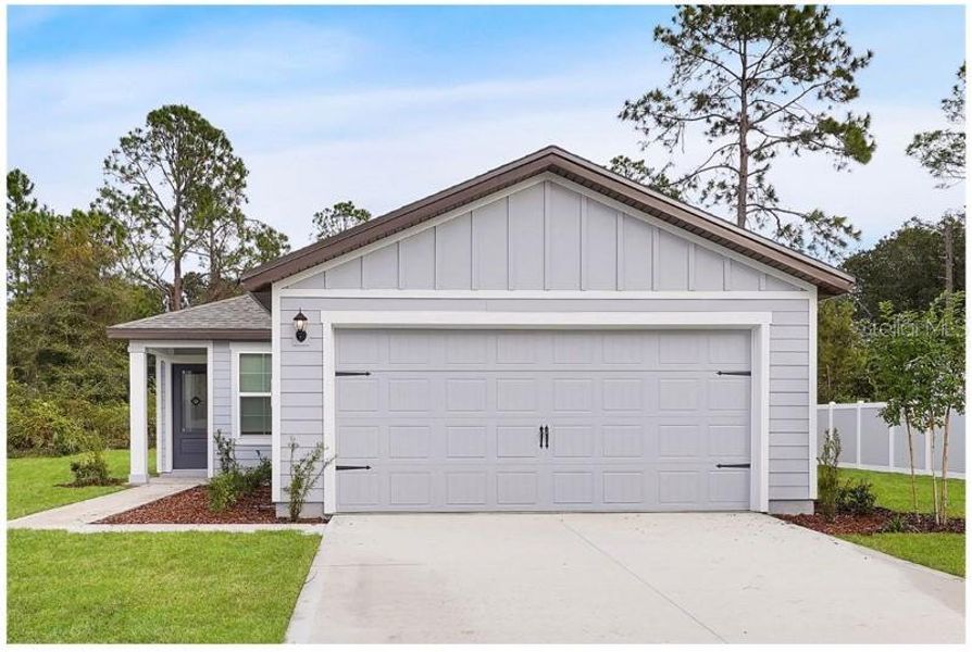 Front exterior of a new home in Marion Oaks, Ocala, FL, highlighting curb appeal (Image 1). Front exterior of a new home in Marion Oaks, Ocala, FL, highlighting curb appeal (Image 1).