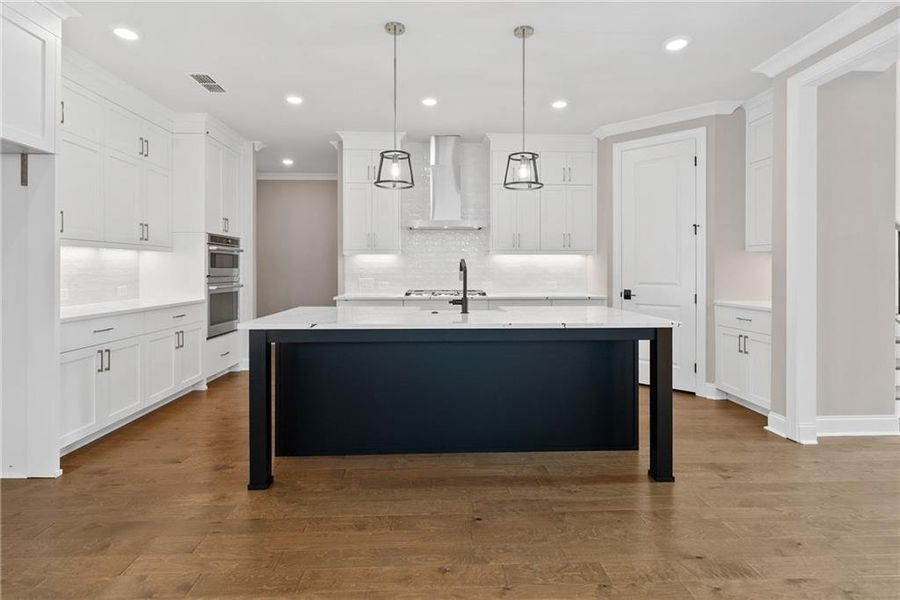 Furnished interior view inside a new home in Promenade at Sawnee Village, Cumming (Image 11).