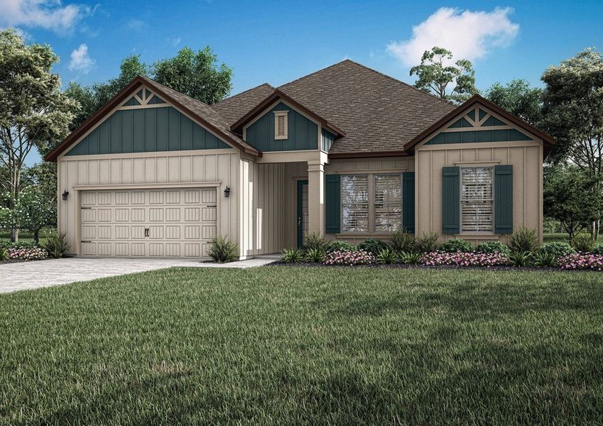 Leland exterior elevation. Leland exterior elevation.