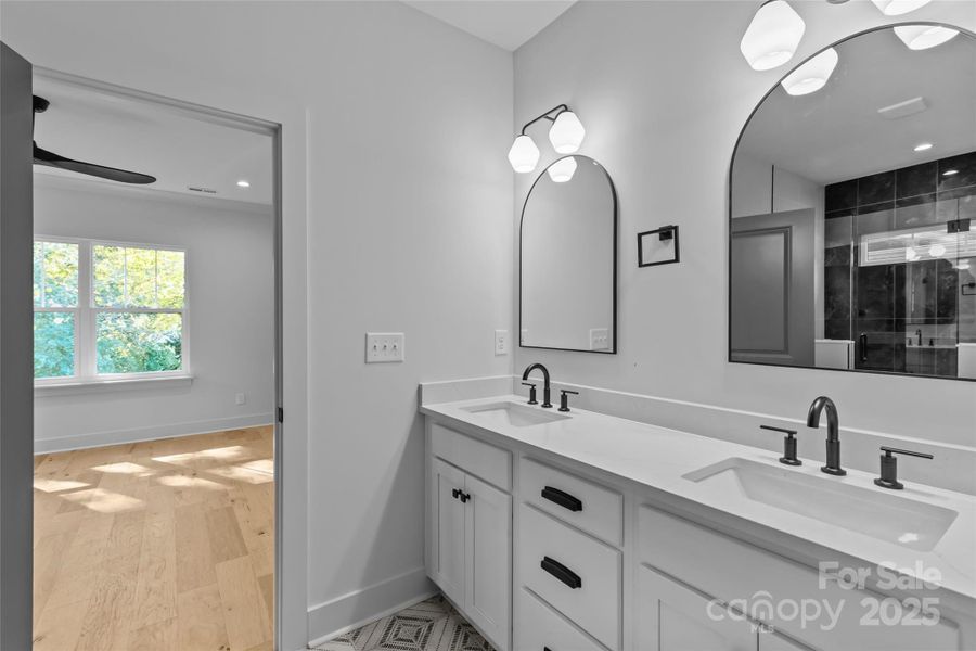 Furnished interior view inside a new home in , Charlotte (Image 3).