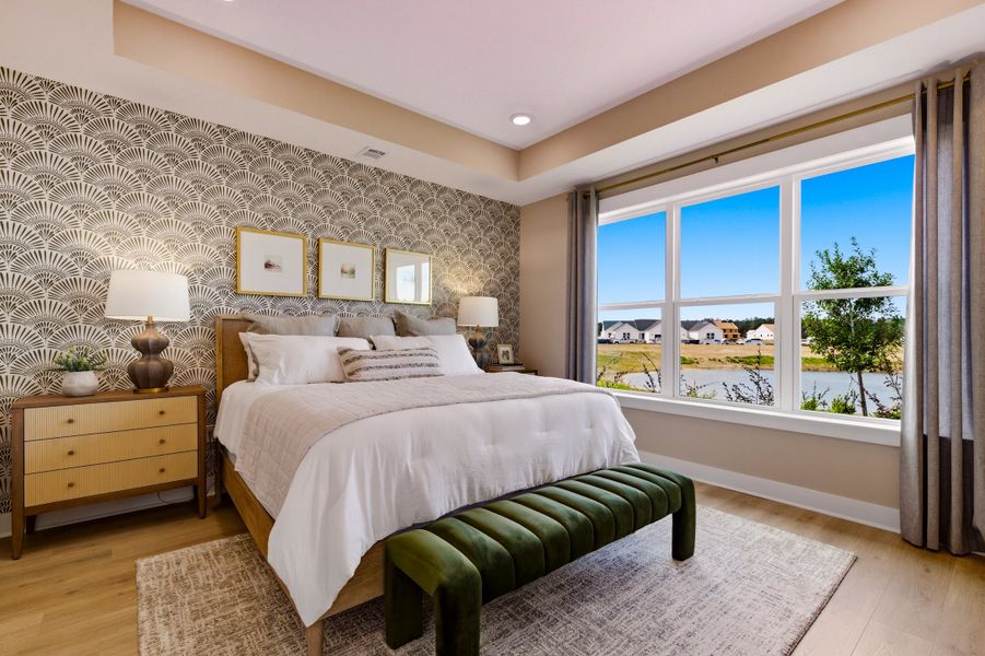 Representative furnished interior of a home built from the Persimmon by Beazer Homes in Northbrook, Murrells Inlet (Image 10).