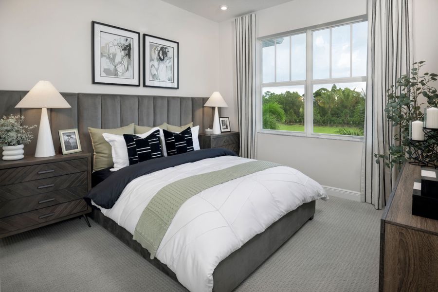 Representative furnished interior of a home built from the Eastwind by Mattamy Homes in Avila, Jensen Beach (Image 12).