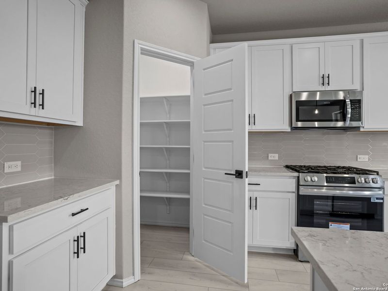 Furnished interior view inside a new home in Horizon Pointe, Converse (Image 8).