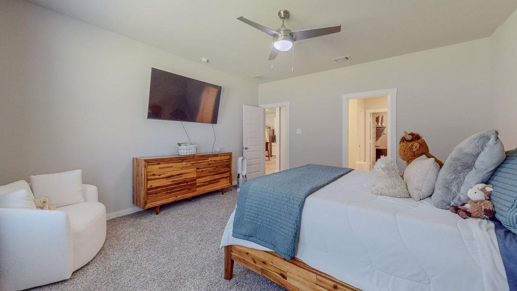 Furnished interior view inside a new home in , Beaumont (Image 6).