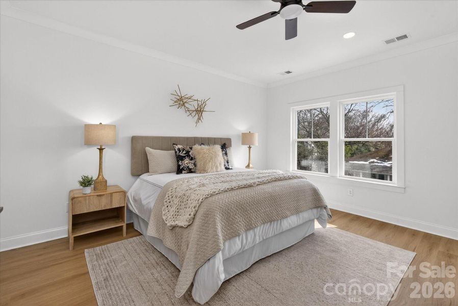 Furnished interior view inside a new home in , Charlotte (Image 25).