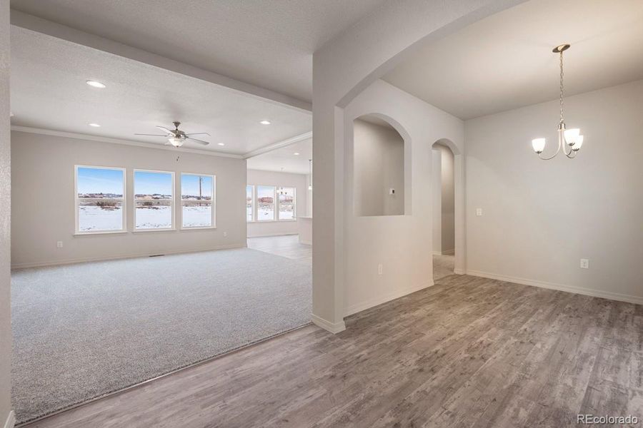 Spacious, unfurnished interior of a new home in , Pueblo West (Image 17).