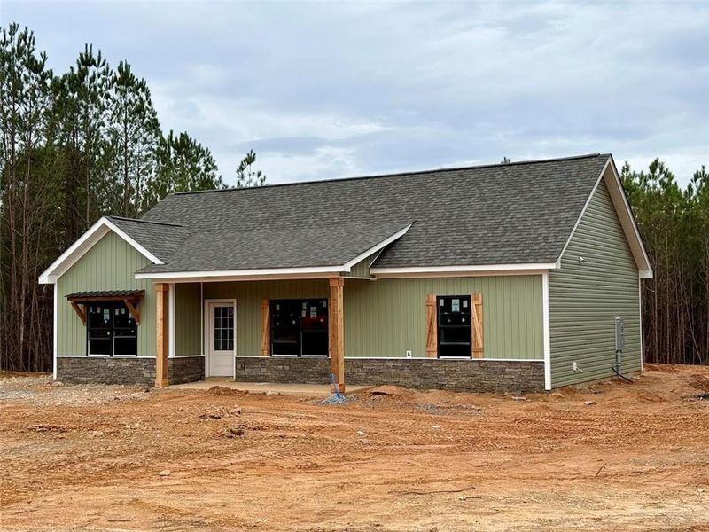 In-progress construction of a new home in , Tallapoosa, GA (Image 30).