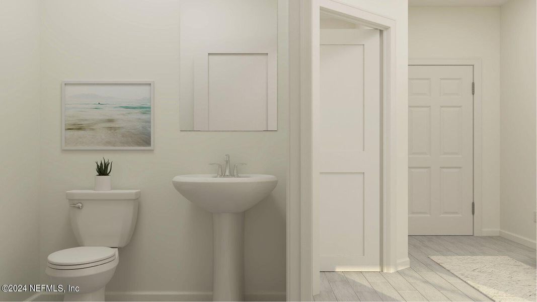 Furnished interior view inside a new home in Saddle Oaks, Jacksonville (Image 4).