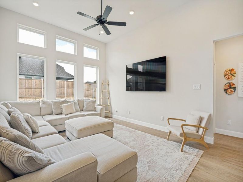 Furnished interior view inside a new home in , Royse City (Image 6).