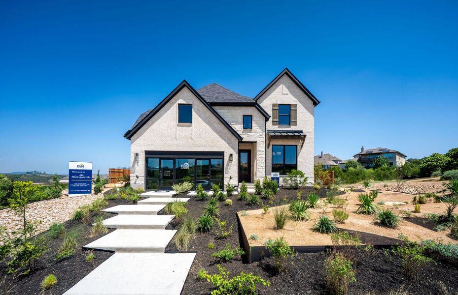 Representative exterior photo of a completed home built from the Hillsboro by Pulte Homes in West Cypress Hills, Spicewood, TX (Image 26). Representative exterior photo of a completed home built from the Hillsboro by Pulte Homes in West Cypress Hills, Spicewood, TX (Image 26).