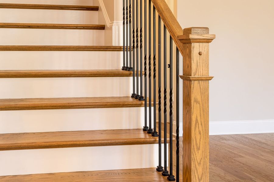 Representative interior finishes for a home built from the Pinehurst with 3rd Floor Retreat by Greybrook Homes in Edmunds Farm, Clover (Image 11).