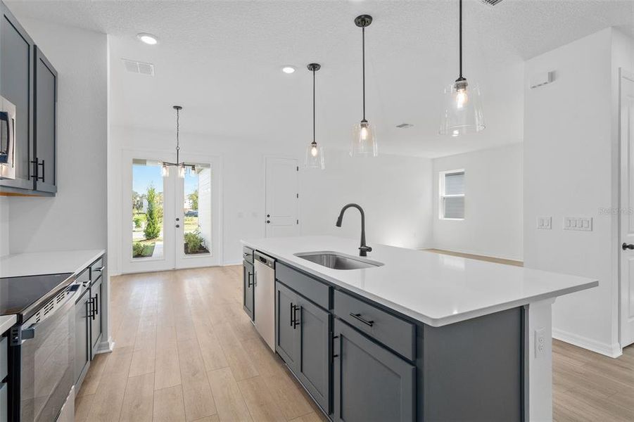 Furnished interior in a model home at Ellington Classical in St. Cloud (Image 16).