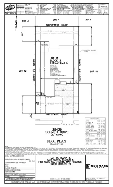 2D floor plan layout of this home in Katy Court 60', Katy, TX (Image 2). 2D floor plan layout of this home in Katy Court 60', Katy, TX (Image 2).