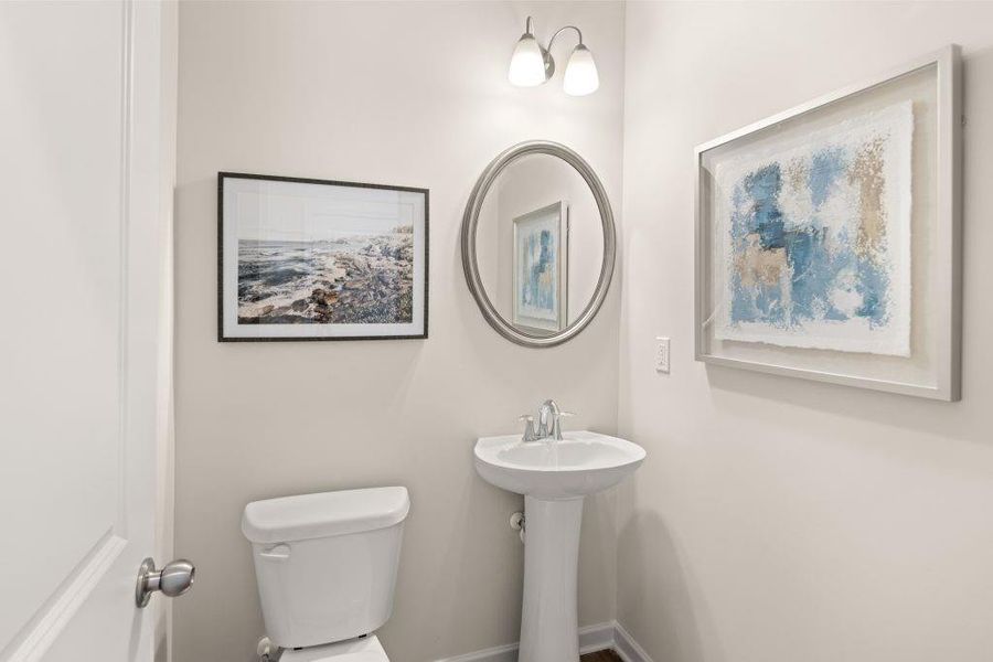 Furnished interior view inside a new home in Sandtown Falls, South Fulton (Image 9).