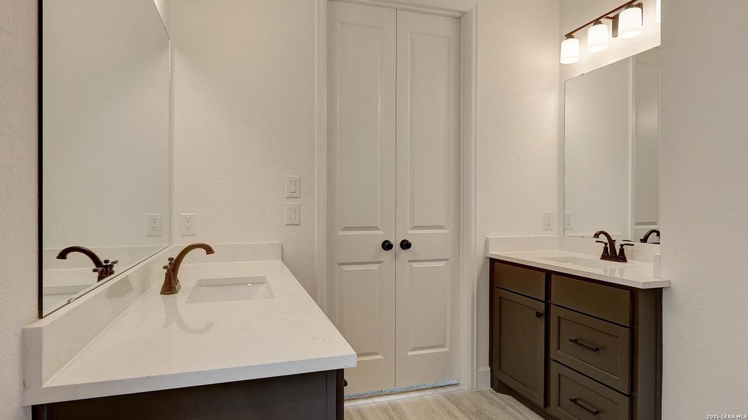 Furnished interior view inside a new home in Esperanza, Boerne (Image 10). Furnished interior view inside a new home in Esperanza, Boerne (Image 10).