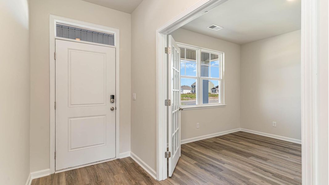 Spacious, unfurnished interior of a new home in The Bluffs at Mill Creek, Florence (Image 11). Spacious, unfurnished interior of a new home in The Bluffs at Mill Creek, Florence (Image 11).
