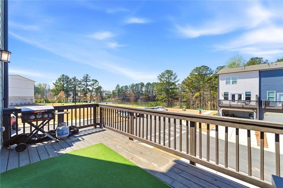 Exterior details and patio area of a home in , Acworth (Image 2). Exterior details and patio area of a home in , Acworth (Image 2).