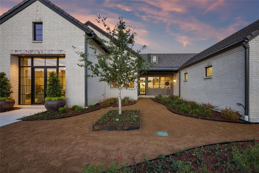 Front exterior of a new home in , Fort Worth, TX, highlighting curb appeal (Image 1).