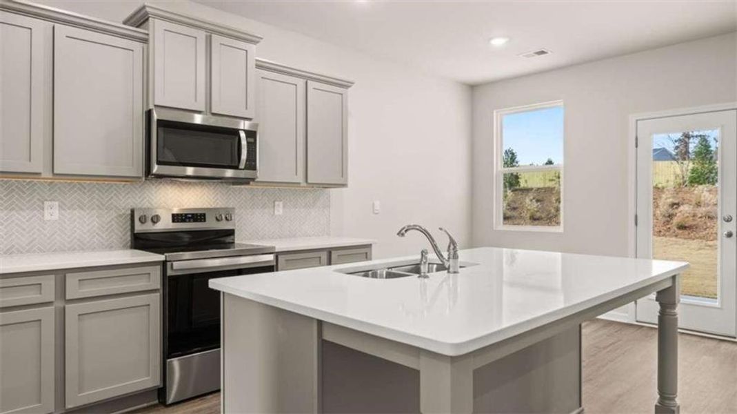 Furnished interior view inside a new home in WillowBrook, Winder (Image 6).