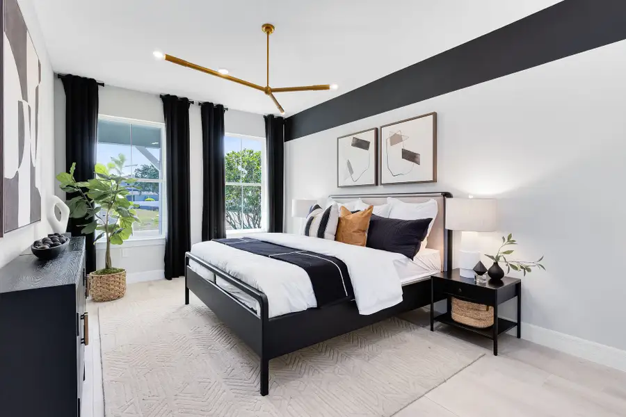 Furnished interior view inside a new home in Winter Grove, Winter Garden (Image 5).