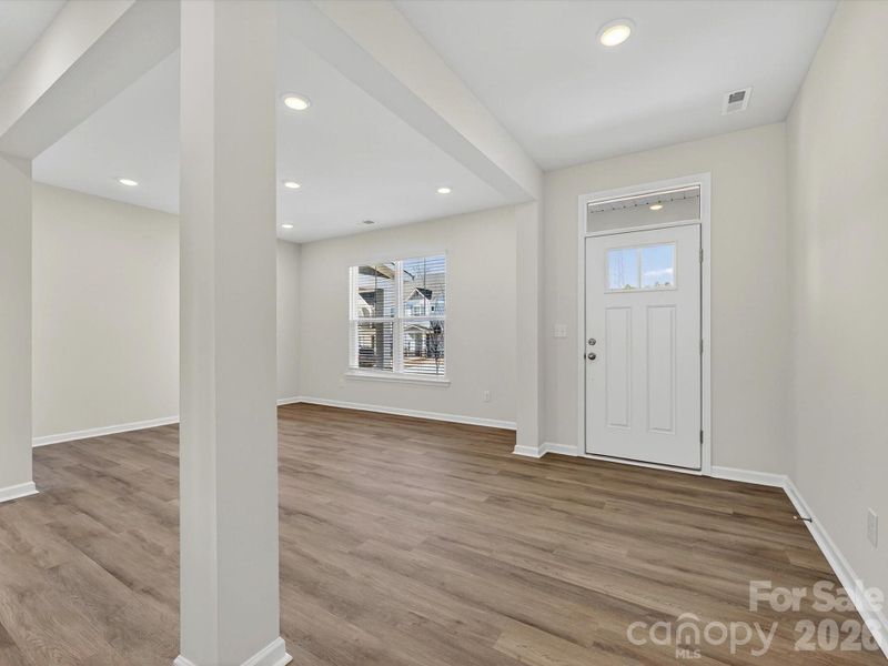 Spacious, unfurnished interior of a new home in North Creek Village, Huntersville (Image 15).