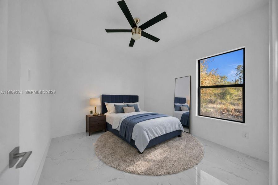 Furnished interior view inside a new home in , Lehigh Acres (Image 16).