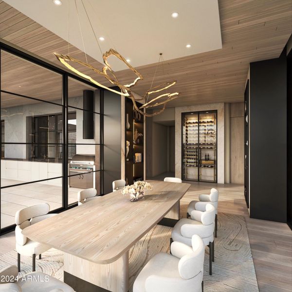 DINING ROOM LOOKING INSIDE HOME DINING ROOM LOOKING INSIDE HOME