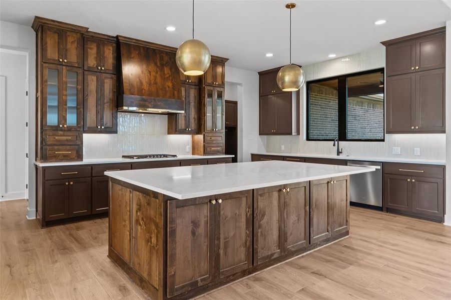 Furnished interior view inside a new home in Eagles Bluff, Hudson Oaks (Image 12).
