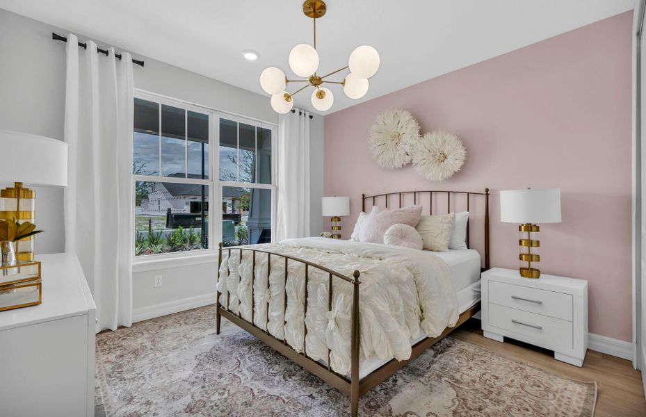 Furnished interior view inside a new home in Hyland Trail, Green Cove Springs (Image 10).