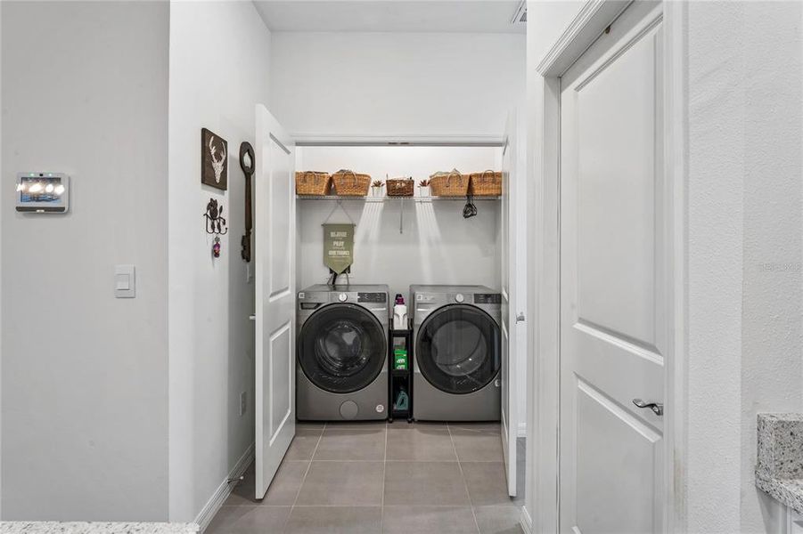 Furnished interior view inside a new home in Towns at Woodsdale, Wesley Chapel (Image 31).