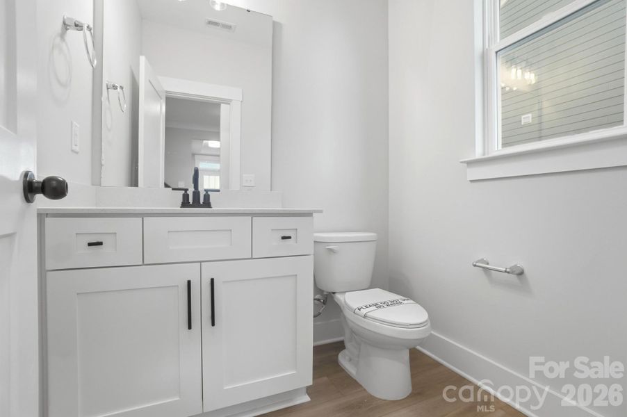 Half bath on the main