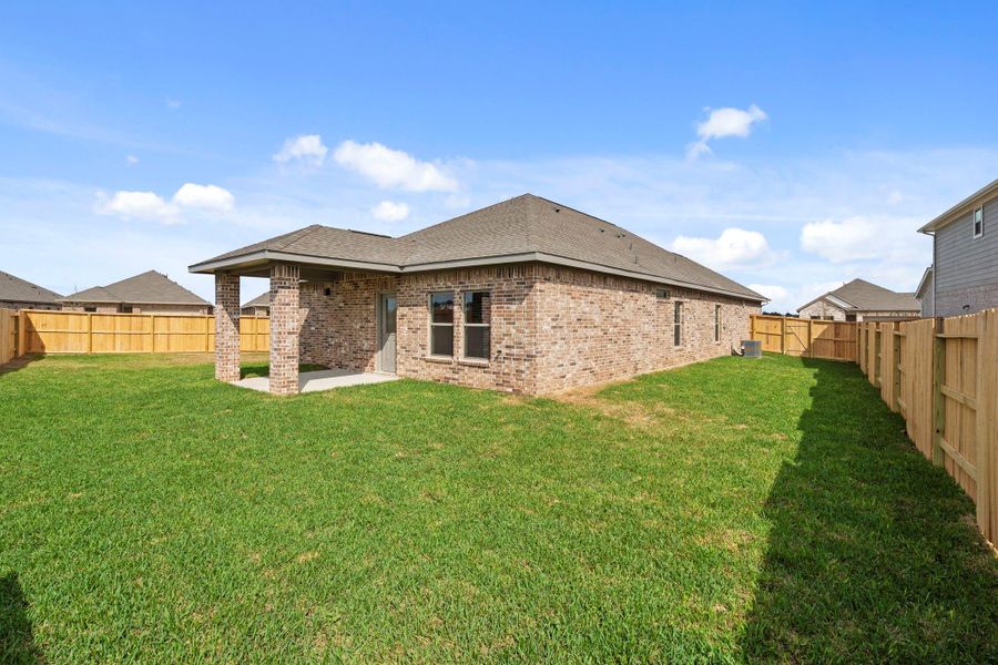 Exterior details and patio area of a home in Cypress Green, Hockley (Image 22). Exterior details and patio area of a home in Cypress Green, Hockley (Image 22).