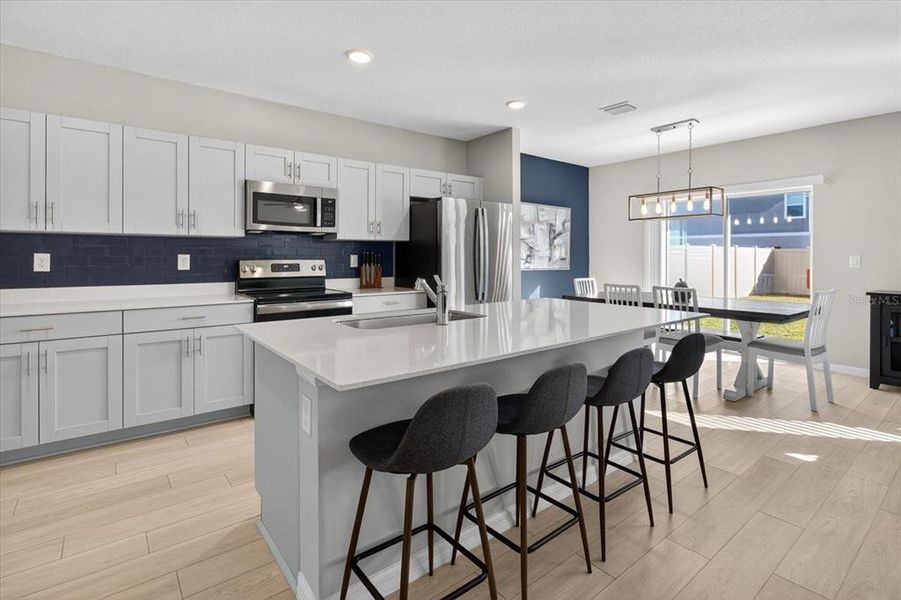 Furnished interior view inside a new home in Pasadena Point, Wesley Chapel (Image 46). Furnished interior view inside a new home in Pasadena Point, Wesley Chapel (Image 46).