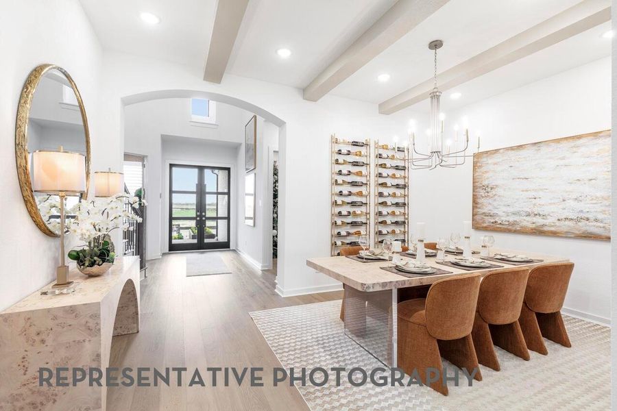 Furnished interior view inside a new home in Jubilee, Hockley (Image 10).