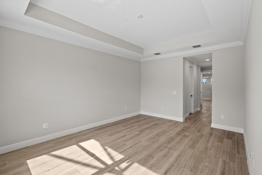 Representative unfurnished interior of a home built from the Weston Signature by GHO Homes in High Pointe, Vero Beach (Image 23).